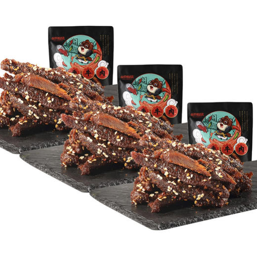 三只松鼠 蜀香牛肉麻辣味100g*3【ZGRS】 商品图1