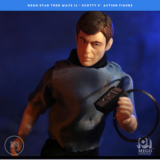 现货 Mego 星际迷航 Star Trek 可动 挂卡 8英寸 商品图3