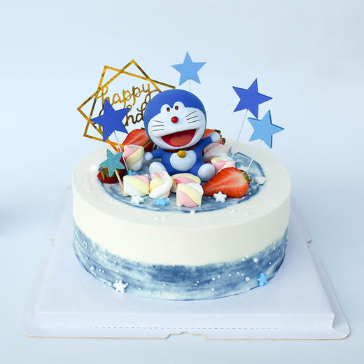 哆啦A梦鲜奶油蛋糕 商品图5