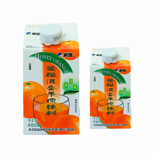 米奇蜜橙混合果肉饮料【480ml】 商品图0