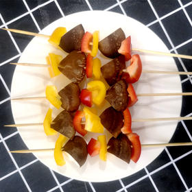 彩椒香菇×5串