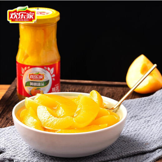 欢乐家糖水黄桃罐头【248g】 商品图1
