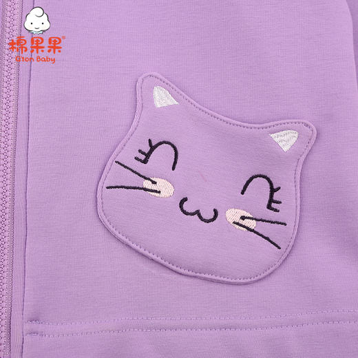 商场同款棉果果春秋季女童针织外套M322100421484 商品图3