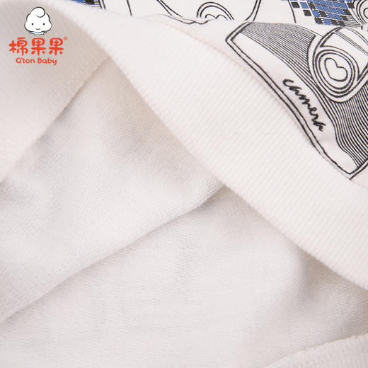 商场同款棉果果春秋季男童小毛圈印花连帽卫衣M312182221438 商品图3