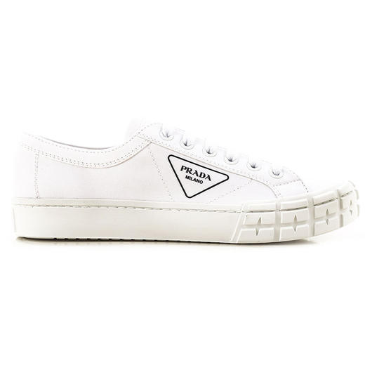 PRADA 普拉达 男士运动鞋 白色 2EG302 GUD F0009 商品图1