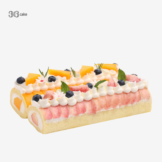 蜜桃芒果双拼卷 商品图0