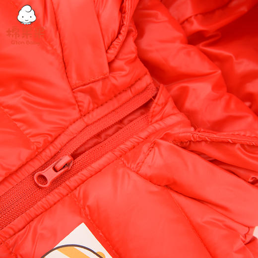 商场同款棉果果春秋季男童轻羽绒连帽马夹M302171321467 商品图3