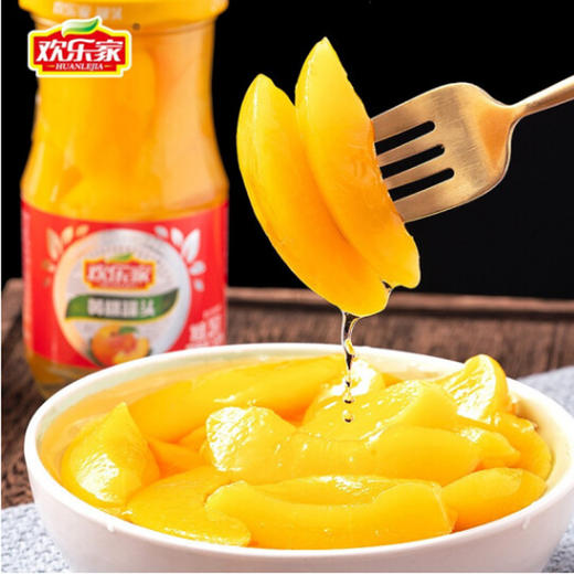 欢乐家糖水黄桃罐头【248g】 商品图2
