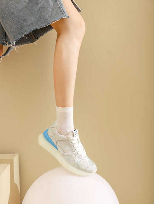 westory女鞋2021年夏季新款运动休闲ins百搭老爹鞋W21CM71301 商品图1