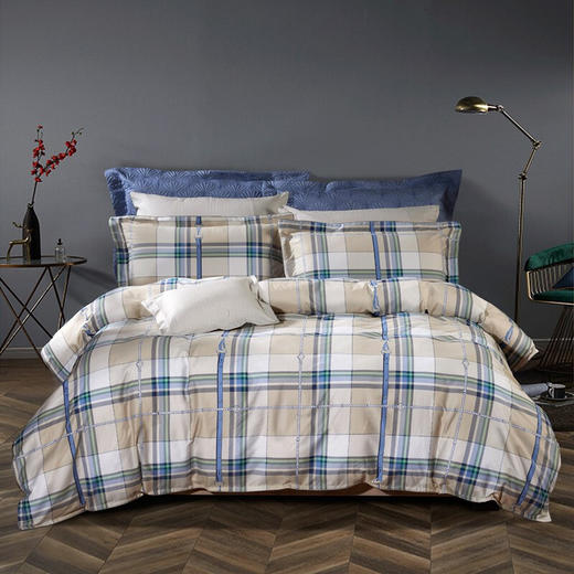 富安娜 棉四件套/玛格利亚 203*229cm 商品图0