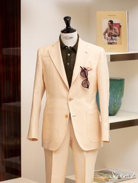 Orazio Luciano Linen Suit