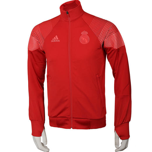 小李子:专柜正品adidas阿迪达斯18-19皇马足球运动训练长袖外套男 商品图4