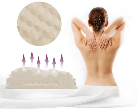 泰国成人天然乳胶枕 商品图1