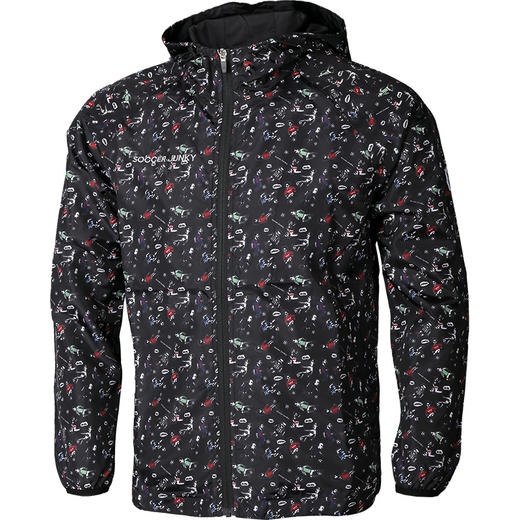 小李子:专柜正品Soccer Junky足球狗梭织运动连帽外套男SJ18570 商品图4