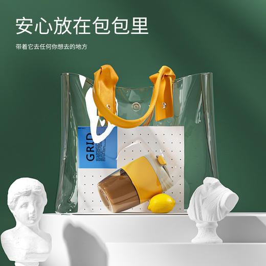 小袋鼠巴布随手咖啡杯PPSU吸管双饮杯 商品图3