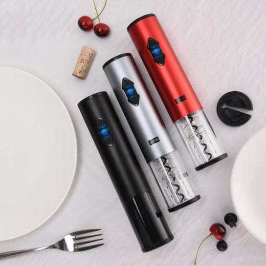 CLITON CLITON 干电池款电动红酒开瓶器开酒器 家用全自动开酒器 商品图1