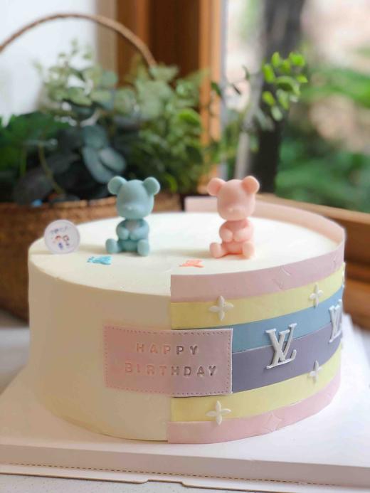 lv翻糖小熊奶油蛋糕 下单前请仔细阅读商品详情 商品图1