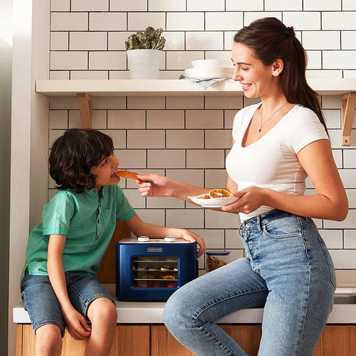 摩飞干果机料理机家用水果蔬菜肉类脱水机干燥机MR6255（蓝色） 商品图1