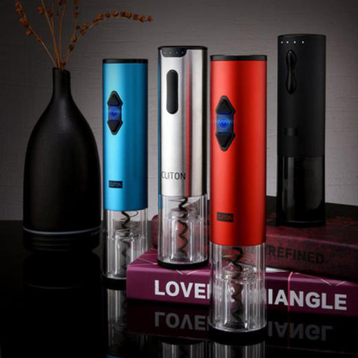 CLITON CLITON 干电池款电动红酒开瓶器开酒器 家用全自动开酒器 商品图2