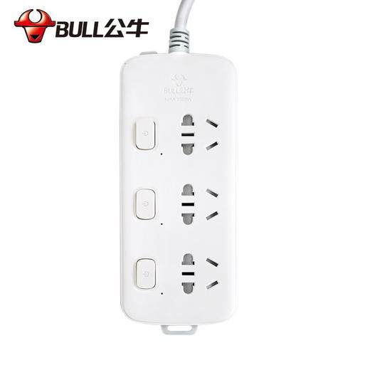公牛（BULL)插座/新国标/排插/接线板 S1033全长1.8米 商品图1