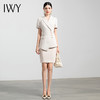 IWY/直播福利款 新品杏色短袖西装裤子半裙套装CS10409W 商品缩略图2