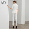 IWY/短袖职业装薄款气质女神范干练白色修身小西装套装高端时尚工装OL
C11250+P11250 商品缩略图3