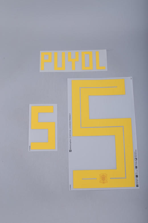 专柜正品18世界杯国家队球星球衣C罗梅西号码（单号码） 商品图4