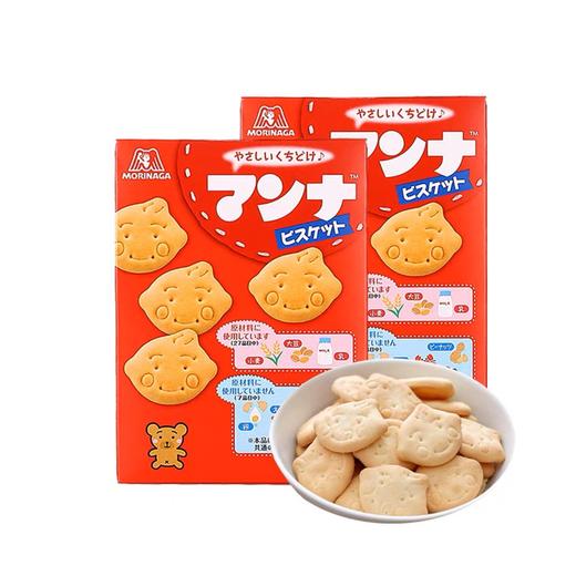 森永日本进口蒙奈儿童营养饼干86g 商品图1