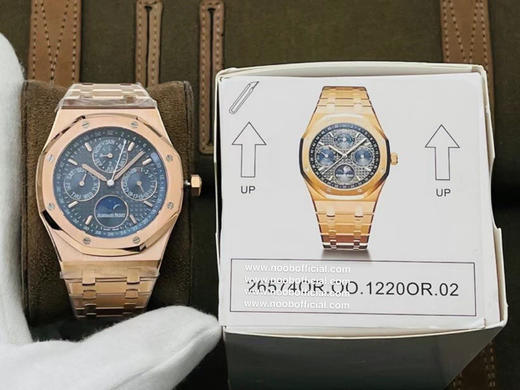 【APS Factory2021墙裂推荐】市场高版本 爱.彼皇家橡树系列腕表！
1⃣️精彩亮点：在“Grande Tapisserie”大格纹装饰表盘上，日期、星期、月份、月相 商品图9