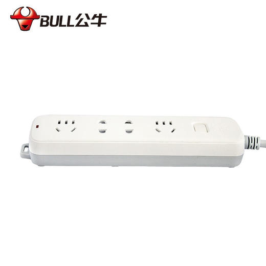 公牛（BULL）新国标插座/插线板/插排/排插/接线板/拖线板 GN-S1220 4位总控全长1.6米 商品图2