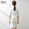 IWY/白色商务职场气质女装西装连衣裙工作服职业装荷叶边
Q589 商品缩略图3