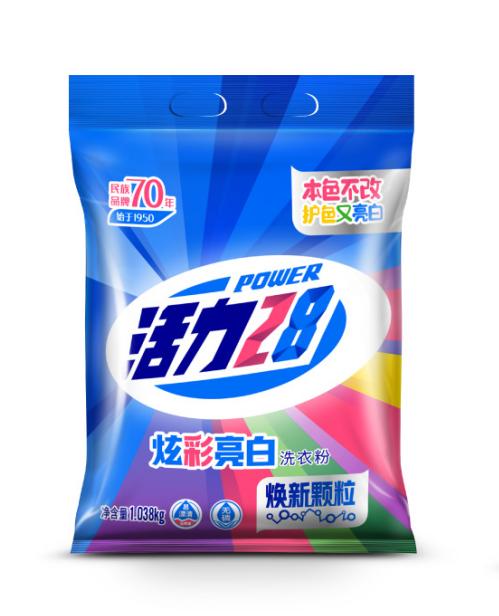 活力28洗衣粉炫彩亮白1.038kg 商品图0