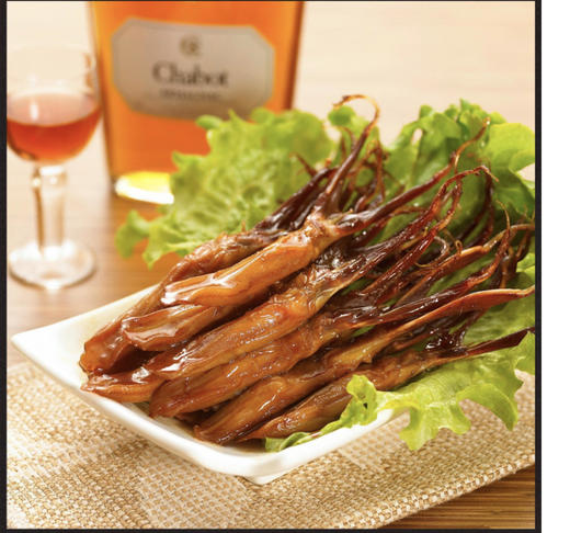 鸭舌休闲装 500g酱香味香辣鸭舌（非即食） 商品图1