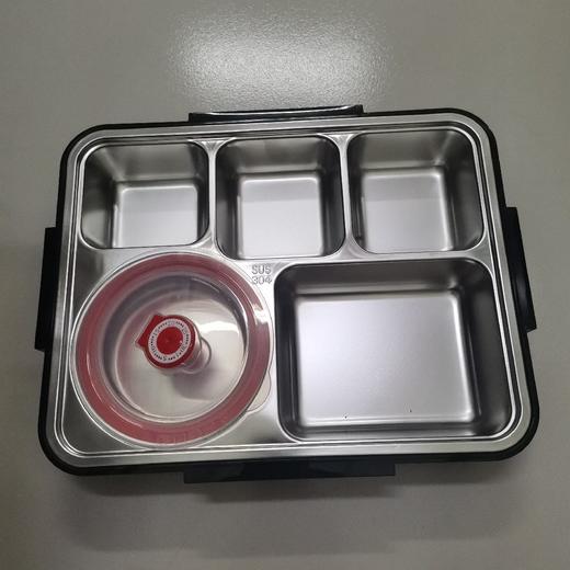 特价.叁肆钢柏林经典饭盒5格03493（颜色每批不同 随机发） 商品图3