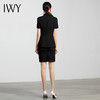 IWY/高端黑色短袖西装套裙女薄款总裁职业装气质时尚西服正装工作服cs10409B 商品缩略图3