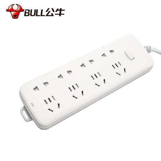 公牛 BULL 公牛（BULL）新国标插座/插线板/插排/排插/接线板/拖线板 GN-S1440 8位总控全长3米 商品图2
