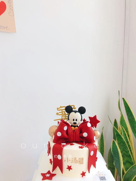 多款式~迪士尼米奇米妮蝴蝶结蛋糕-低糖处理无添加 商品图2