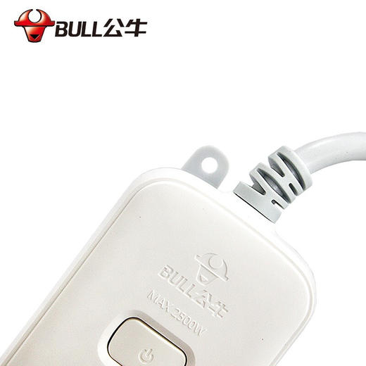 公牛（BULL）新国标插座/插线板/插排/排插/接线板/拖线板 GN-S1220 4位总控全长1.6米 商品图3