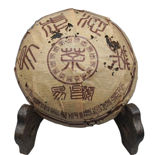 2003年易昌号250克沱茶老生茶  昌泰号易武野生高等级标杆老生茶 一沱250克单沱标价 商品图9
