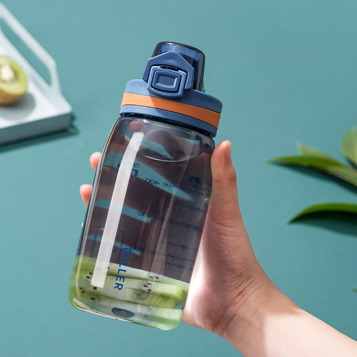 【儿童成人运动水杯】夏季ins风防摔直饮水杯550ml 学生水壶可爱便携母婴材质杯 商品图1