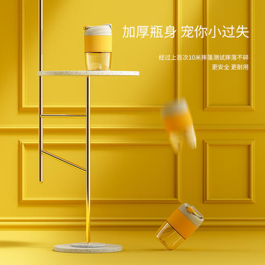 小袋鼠巴布随手咖啡杯PPSU吸管双饮杯 商品图4