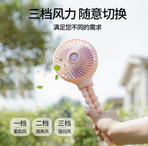 【家用电器】*八爪鱼变形卡通折叠usb充电迷你风扇 商品图2