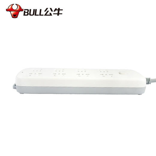 公牛（BULL）新国标插座/插线板/插排/排插/接线板/拖线板 GN-S1080 8位总控全长3米 商品图2