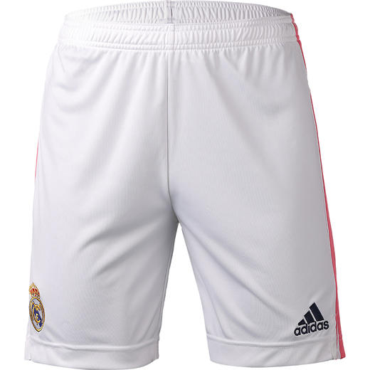 小李子正品ADIDAS阿迪达斯20-21赛季皇马主场儿童足球短裤FQ7490 商品图4