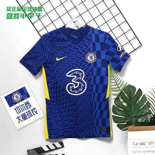 小李子NIKE/耐克21-22赛季切尔西青少年训练比赛球衣男CV8220-409 商品图0