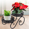 【花架】落地式欧式铁艺花架子 多层室内绿植置物架客厅阳台茶几窗台花架 商品缩略图1