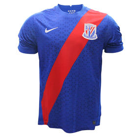 小李子正品NIKE耐克21赛季上海申花主场球迷版短袖球衣CT6191-485