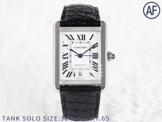 AF美坦克系列腕表 ！超神大作——卡地亚大坦克W5200026机械腕表，精彩演绎方形美学，恢弘霸气，简约硬朗，凸显男士沉稳格调。 商品图0