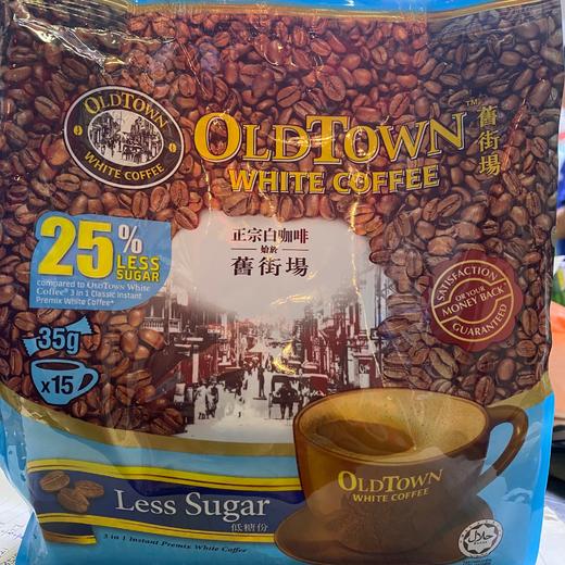 旧街场即溶咖啡固体饮料低糖味 商品图0