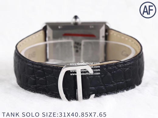 AF美坦克系列腕表 ！超神大作——卡地亚大坦克W5200026机械腕表，精彩演绎方形美学，恢弘霸气，简约硬朗，凸显男士沉稳格调。 商品图7